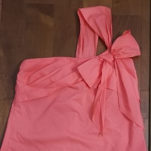 J. Crew One Shoulder Top